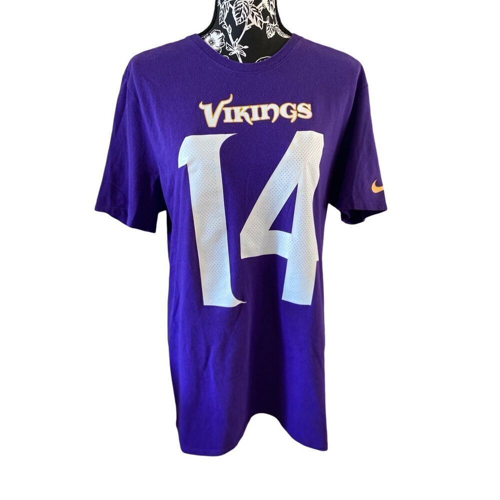 The Nike Tee Minnesota Vikings T Shirt Diggs 14 Jersey Mn Football Usa Mens Larg